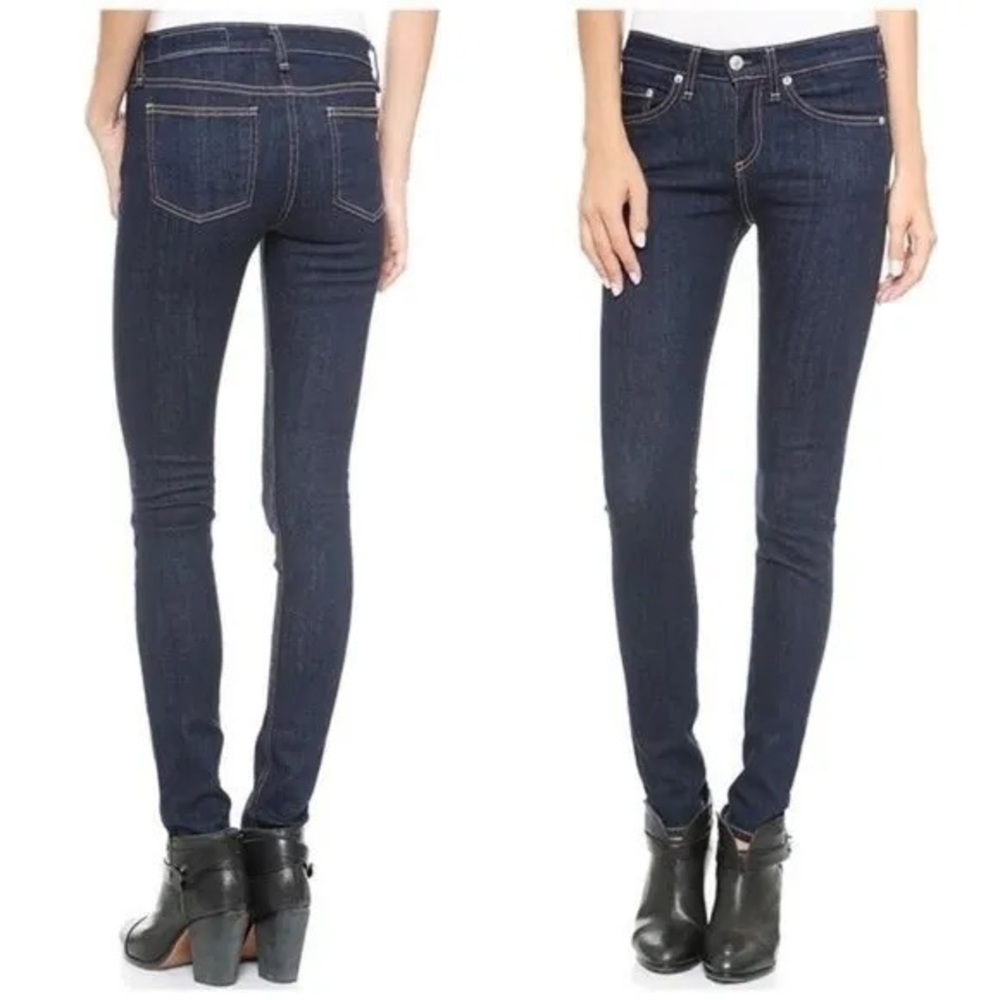 rag & bone/JEAN High-Rise Skinny Heritage Jeans
